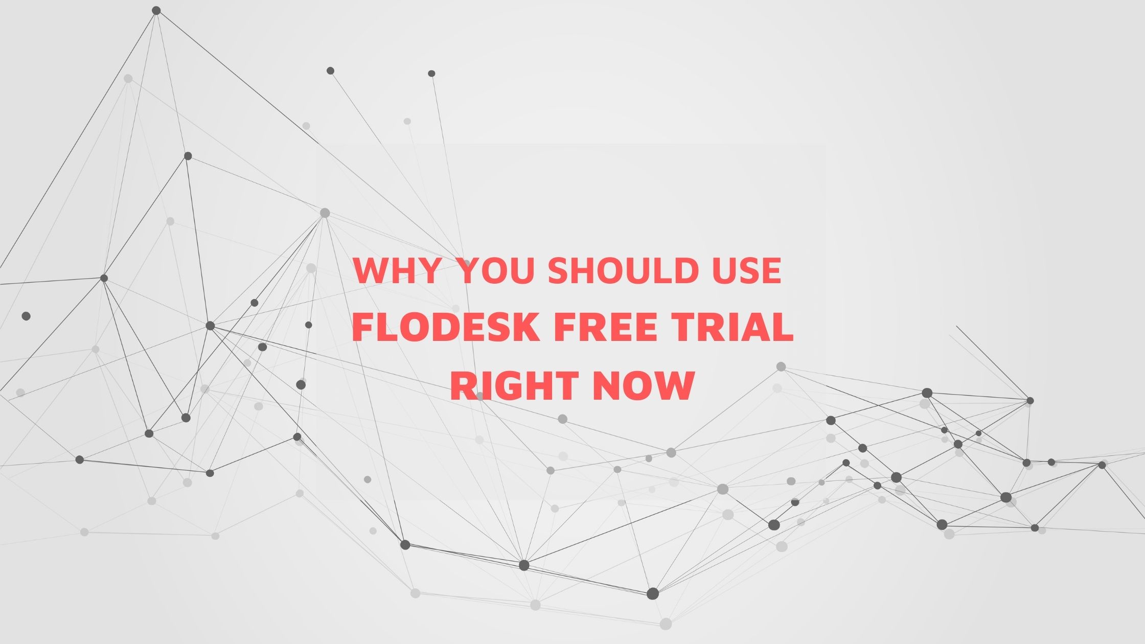 Why you should use Flodesk Free Trial Right now
